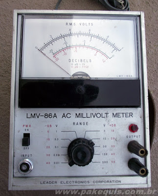 Milivoltímetro Leader LMV-86A