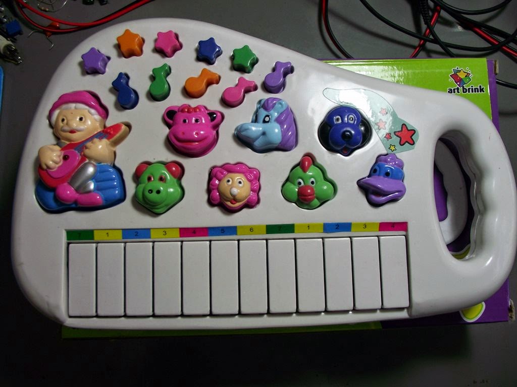 Piano de brinquedo