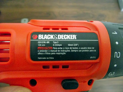 CD121K50 Furadeira Parafusadeira Black Decker