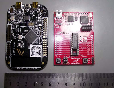 Freedom Board Freescale Vs Launch Pad Texas